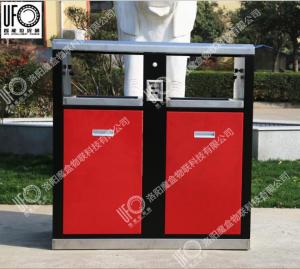 太陽能燈箱廣告垃圾箱